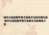 俄外長(zhǎng)回應(yīng)戴蘋果手表是華為的詳細(xì)內(nèi)容 俄外長(zhǎng)回應(yīng)戴蘋果手表是華為的具體介紹