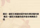 重慶一副區(qū)長(zhǎng)粗暴勸返外地車輛詳細(xì)內(nèi)容 重慶一副區(qū)長(zhǎng)粗暴勸返外地車輛具體介紹