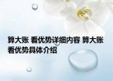 算大賬 看優(yōu)勢詳細內(nèi)容 算大賬 看優(yōu)勢具體介紹