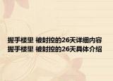 握手樓里 被封控的26天詳細內(nèi)容 握手樓里 被封控的26天具體介紹
