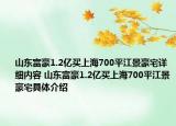 山東富豪1.2億買上海700平江景豪宅詳細(xì)內(nèi)容 山東富豪1.2億買上海700平江景豪宅具體介紹