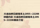 31省份昨日新增本土2055+22208詳細(xì)內(nèi)容 31省份昨日新增本土2055+22208具體介紹