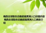 梅西全球粉絲總數(shù)超南美洲人口詳細(xì)內(nèi)容 梅西全球粉絲總數(shù)超南美洲人口具體介紹