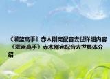 《灌籃高手》赤木剛憲配音去世詳細內(nèi)容 《灌籃高手》赤木剛憲配音去世具體介紹