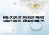 安陽火災(zāi)后現(xiàn)場廠房熏黑變形詳細內(nèi)容 安陽火災(zāi)后現(xiàn)場廠房熏黑變形具體介紹