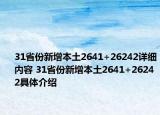 31省份新增本土2641+26242詳細(xì)內(nèi)容 31省份新增本土2641+26242具體介紹