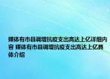 媒體有市縣調(diào)增抗疫支出高達(dá)上億詳細(xì)內(nèi)容 媒體有市縣調(diào)增抗疫支出高達(dá)上億具體介紹