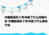 中國(guó)艦載機(jī)十年沖破了什么詳細(xì)內(nèi)容 中國(guó)艦載機(jī)十年沖破了什么具體介紹