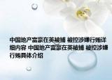 中國地產(chǎn)富豪在英被捕 被控涉嫌行賄詳細(xì)內(nèi)容 中國地產(chǎn)富豪在英被捕 被控涉嫌行賄具體介紹