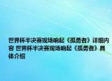 世界杯半決賽現(xiàn)場(chǎng)響起《孤勇者》詳細(xì)內(nèi)容 世界杯半決賽現(xiàn)場(chǎng)響起《孤勇者》具體介紹