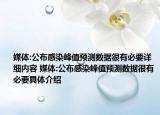 媒體:公布感染峰值預(yù)測數(shù)據(jù)很有必要詳細(xì)內(nèi)容 媒體:公布感染峰值預(yù)測數(shù)據(jù)很有必要具體介紹