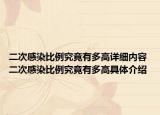 二次感染比例究竟有多高詳細(xì)內(nèi)容 二次感染比例究竟有多高具體介紹