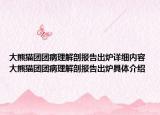 大熊貓團(tuán)團(tuán)病理解剖報(bào)告出爐詳細(xì)內(nèi)容 大熊貓團(tuán)團(tuán)病理解剖報(bào)告出爐具體介紹
