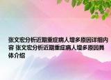 張文宏分析近期重癥病人增多原因詳細(xì)內(nèi)容 張文宏分析近期重癥病人增多原因具體介紹