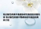 有過敏性疾病不易感染研究者回應(yīng)詳細內(nèi)容 有過敏性疾病不易感染研究者回應(yīng)具體介紹