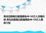 青島目前每日新增感染49-53萬人詳細內(nèi)容 青島目前每日新增感染49-53萬人具體介紹