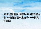 31省份新增本土確診4103例詳細(xì)內(nèi)容 31省份新增本土確診4103例具體介紹