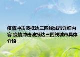 疫情沖擊波抵達三四線城市詳細內容 疫情沖擊波抵達三四線城市具體介紹