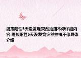 男孩陽性5天沒發(fā)燒突然抽搐不停詳細(xì)內(nèi)容 男孩陽性5天沒發(fā)燒突然抽搐不停具體介紹