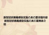 新型冠狀病毒感染實(shí)施乙類乙管詳細(xì)內(nèi)容 新型冠狀病毒感染實(shí)施乙類乙管具體介紹