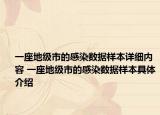 一座地級市的感染數(shù)據(jù)樣本詳細內(nèi)容 一座地級市的感染數(shù)據(jù)樣本具體介紹