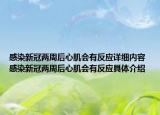 感染新冠兩周后心肌會(huì)有反應(yīng)詳細(xì)內(nèi)容 感染新冠兩周后心肌會(huì)有反應(yīng)具體介紹