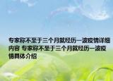 專家稱不至于三個月就經(jīng)歷一波疫情詳細內(nèi)容 專家稱不至于三個月就經(jīng)歷一波疫情具體介紹