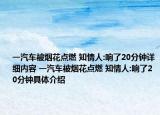 一汽車被煙花點燃 知情人:響了20分鐘詳細內(nèi)容 一汽車被煙花點燃 知情人:響了20分鐘具體介紹