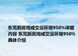 東莞新房周成交量環(huán)增950%詳細(xì)內(nèi)容 東莞新房周成交量環(huán)增950%具體介紹