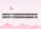 劉鑫對近70萬賠償款發(fā)起募捐詳細內(nèi)容 劉鑫對近70萬賠償款發(fā)起募捐具體介紹