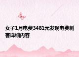 女子1月電費(fèi)3481元發(fā)現(xiàn)電費(fèi)刺客詳細(xì)內(nèi)容