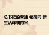 總書記的牽掛 老胡同 新生活詳細(xì)內(nèi)容