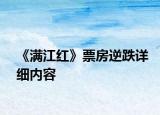 《滿江紅》票房逆跌詳細內容