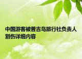中國游客被普吉島旅行社負(fù)責(zé)人割傷詳細(xì)內(nèi)容