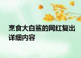 烹食大白鯊的網(wǎng)紅復(fù)出詳細(xì)內(nèi)容