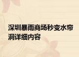 深圳暴雨商場(chǎng)秒變水簾洞詳細(xì)內(nèi)容