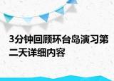 3分鐘回顧環(huán)臺(tái)島演習(xí)第二天詳細(xì)內(nèi)容