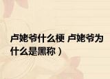 盧姥爺什么梗 盧姥爺為什么是黑稱）