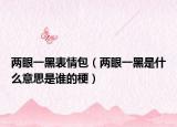 兩眼一黑表情包（兩眼一黑是什么意思是誰的梗）