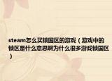 steam怎么買(mǎi)鎖國(guó)區(qū)的游戲（游戲中的鎖區(qū)是什么意思啊為什么很多游戲鎖國(guó)區(qū)）