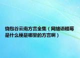 燒包谷云南方言全集（網(wǎng)絡(luò)語粗莓是什么梗是哪里的方言?。? /></span></a>
                        <h2><a  title=