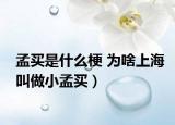 孟買是什么梗 為啥上海叫做小孟買）