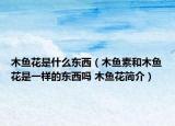木魚花是什么東西（木魚素和木魚花是一樣的東西嗎 木魚花簡介）