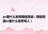 pc是什么意思網(wǎng)絡(luò)用語(yǔ)（網(wǎng)絡(luò)用語(yǔ)zz是什么意思罵人）