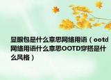 顯眼包是什么意思網(wǎng)絡(luò)用語(yǔ)（ootd網(wǎng)絡(luò)用語(yǔ)什么意思OOTD穿搭是什么風(fēng)格）