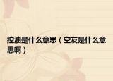 控油是什么意思（空友是什么意思?。? /></span></a>
                        <h2><a  title=