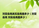 劉雯身高真實(shí)身高是多少（劉雯身高 劉雯身高是多少）