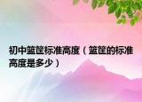 初中籃筐標準高度（籃筐的標準高度是多少）