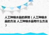 人工種植水晶的原理（人工種植水晶的方法 人工種植水晶有什么方法）