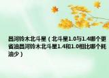 昌河鈴木北斗星（北斗星1.0與1.4哪個更省油昌河鈴木北斗星1.4和1.0相比哪個耗油少）
